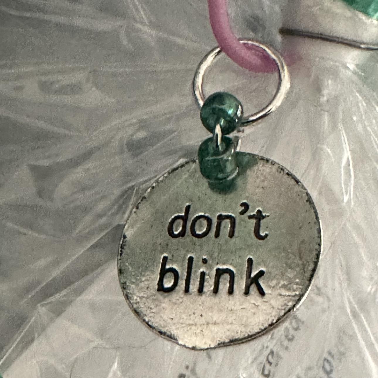 "Don't Blink!" Special Edition Double Braid Extra Large Fiber Art Spinning Kit with a Tardis Goodie Bag and a matching stitch marker charm!!