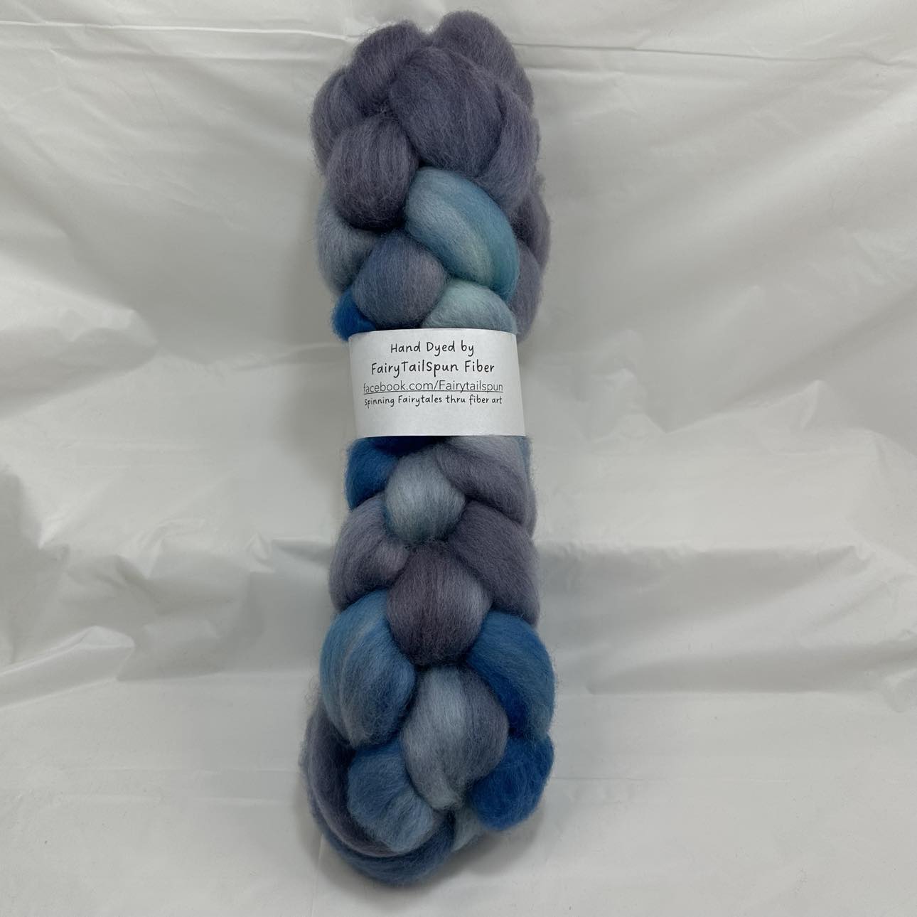 Punta Arenas Hand Dyed Wool Top Braid 24-26 micron (GPA23) ~ 4 oz