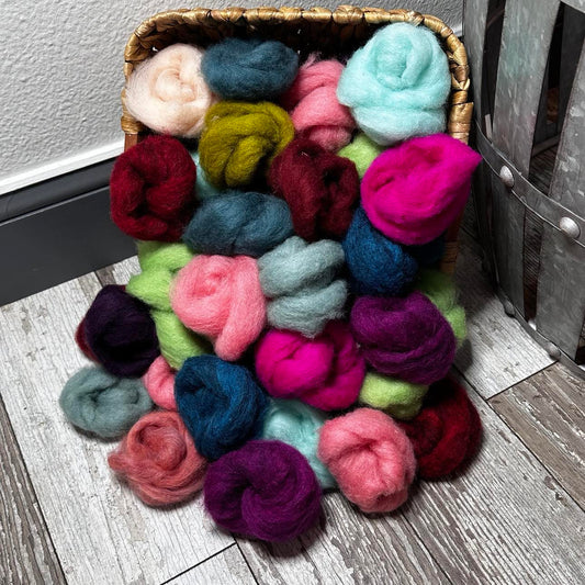 Sheep by the Bun: Colors! Convenient Packs in Colorful Shades of our Crazy Corrie