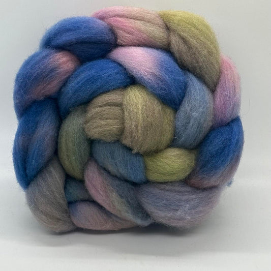 Cormo Wool Top Braid 23 Micron (GCM8) ~ Hand dyed 4 oz