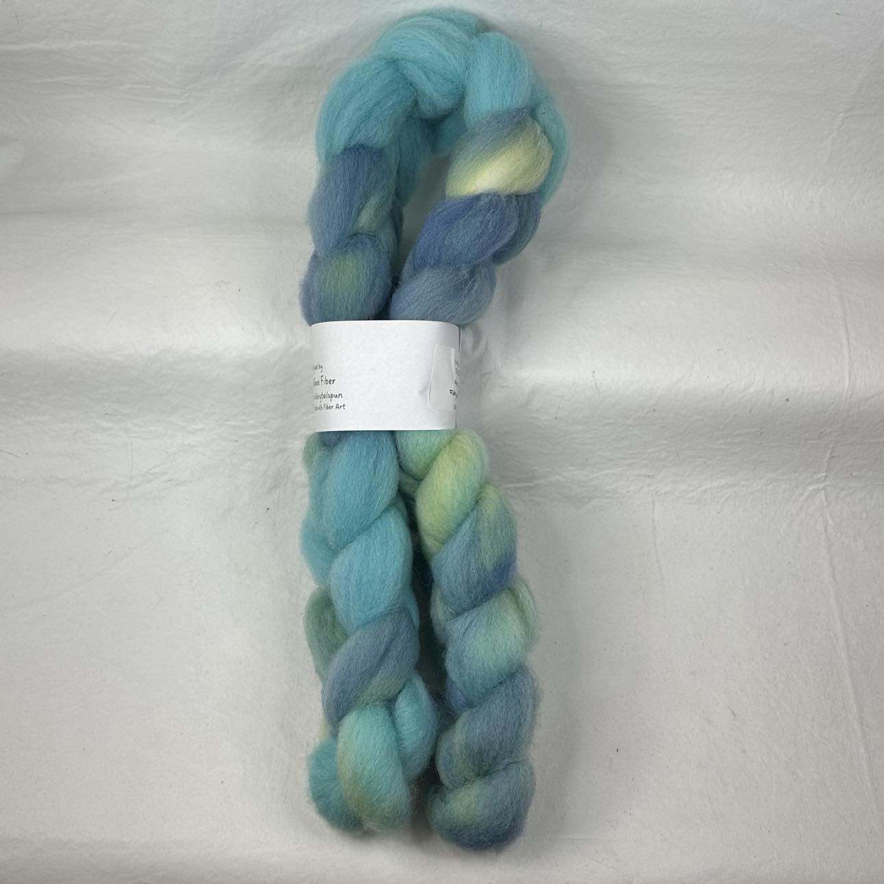 Finnish Wool Top Braid 28 - 30 Micron (GFH46) ~ Hand dyed ~ 4 oz