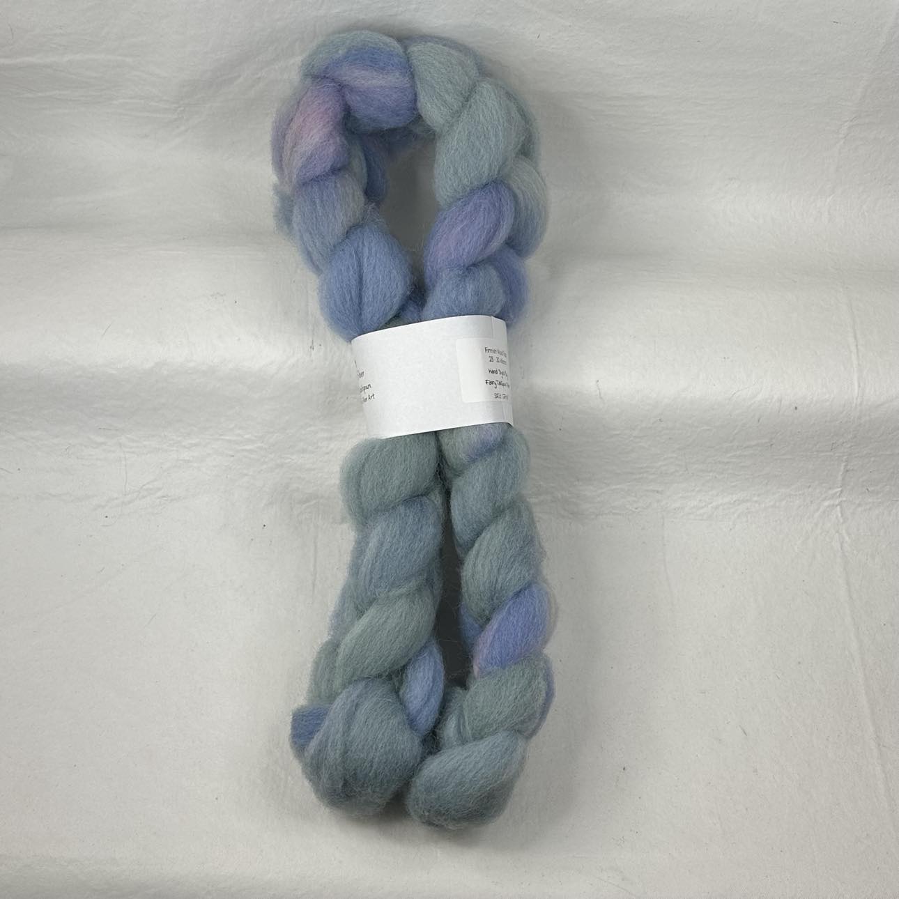 Finnish Wool Top Braid 28 - 30 Micron (GFH47) ~ Hand dyed ~ 4 oz