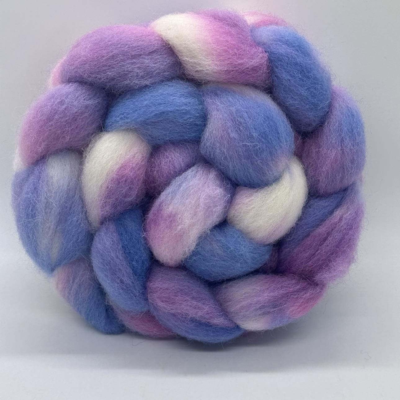 Jacob Wool Top Braid (GJ55) ~ Hand dyed 28-37 microns ~ 4 oz