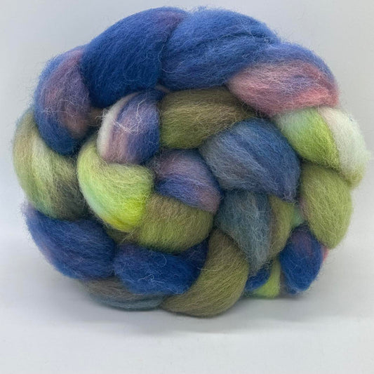 Jacob Wool Top Braid (GJ60) ~ Hand dyed 28-37 microns ~ 4 oz