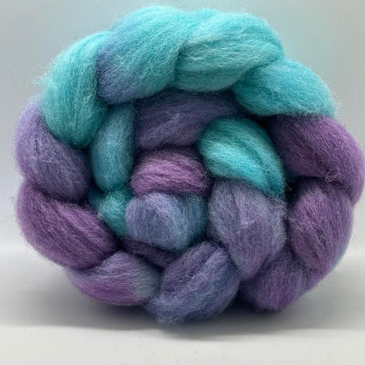 Jacob Wool Top Braid (GJ66) ~ Hand dyed 28-37 microns ~ 4 oz