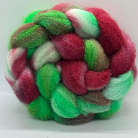 Jacob Wool Top Braid (GJ75) ~ Hand dyed 28-37 microns ~ 4 oz