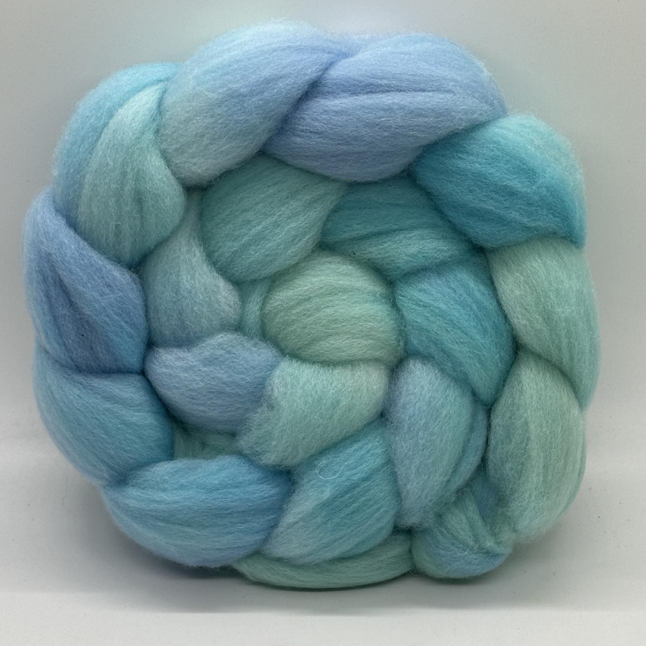 Polwarth Wool Top Braid (GP15) ~ Hand dyed ~ 4 oz