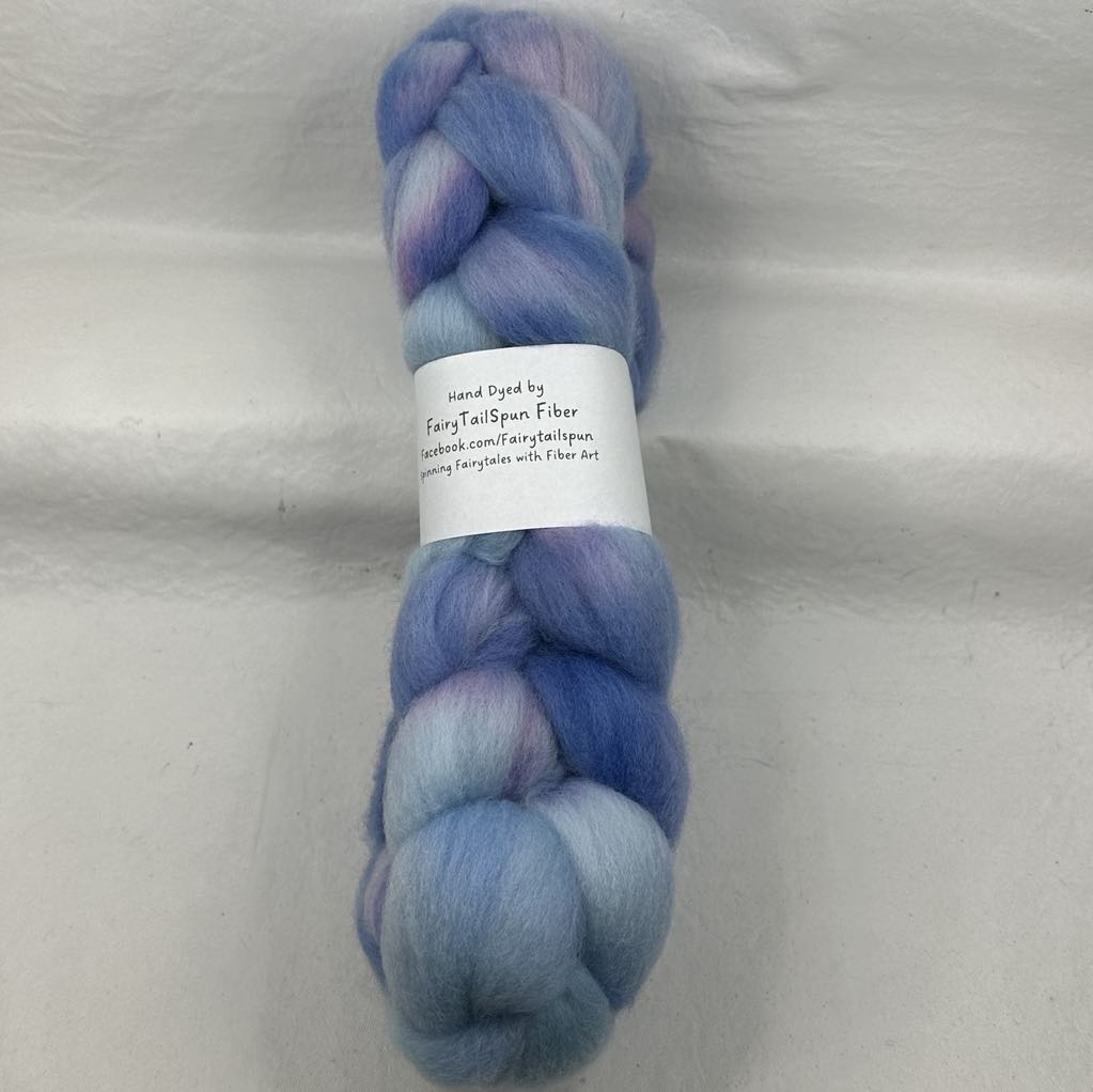 Punta Arenas Hand Dyed Wool Top Braid 24-26 micron (GPA64) ~ 4 oz