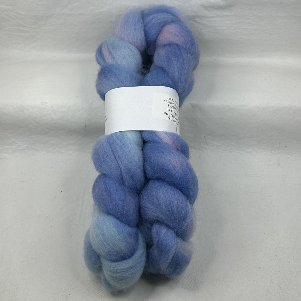 Punta Arenas Hand Dyed Wool Top Braid 24-26 micron (GPA64) ~ 4 oz