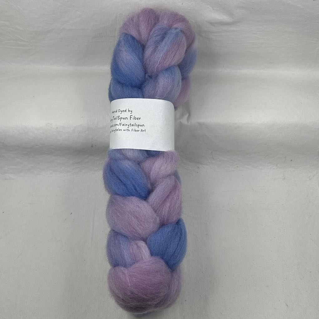 Punta Arenas Hand Dyed Wool Top Braid 24-26 micron (GPA65) ~ 4 oz