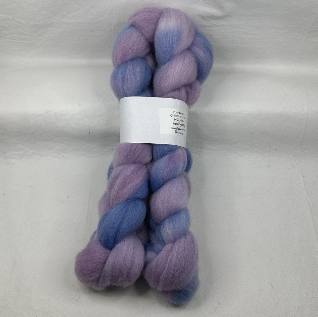 Punta Arenas Hand Dyed Wool Top Braid 24-26 micron (GPA65) ~ 4 oz